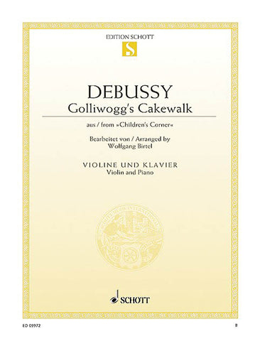 Debussy - Golliwogg's Cakewalk - Violin and Piano