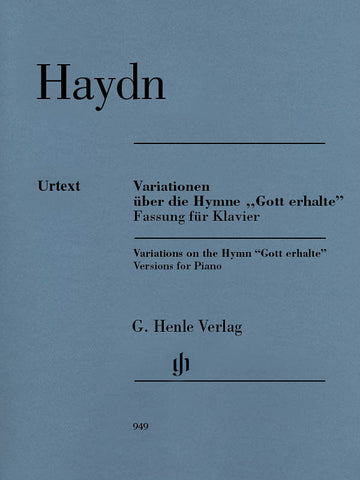 Haydn, ed. Gerlach – Variations on the Hymn "Gott erhalte" (Revised) – Piano