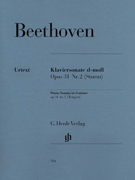 Beethoven – "Tempest" Piano Sonata No. 17 in D Minor, Op. 31 – Piano