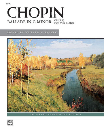 Chopin, ed. Palmer – Ballade in G Minor – Piano