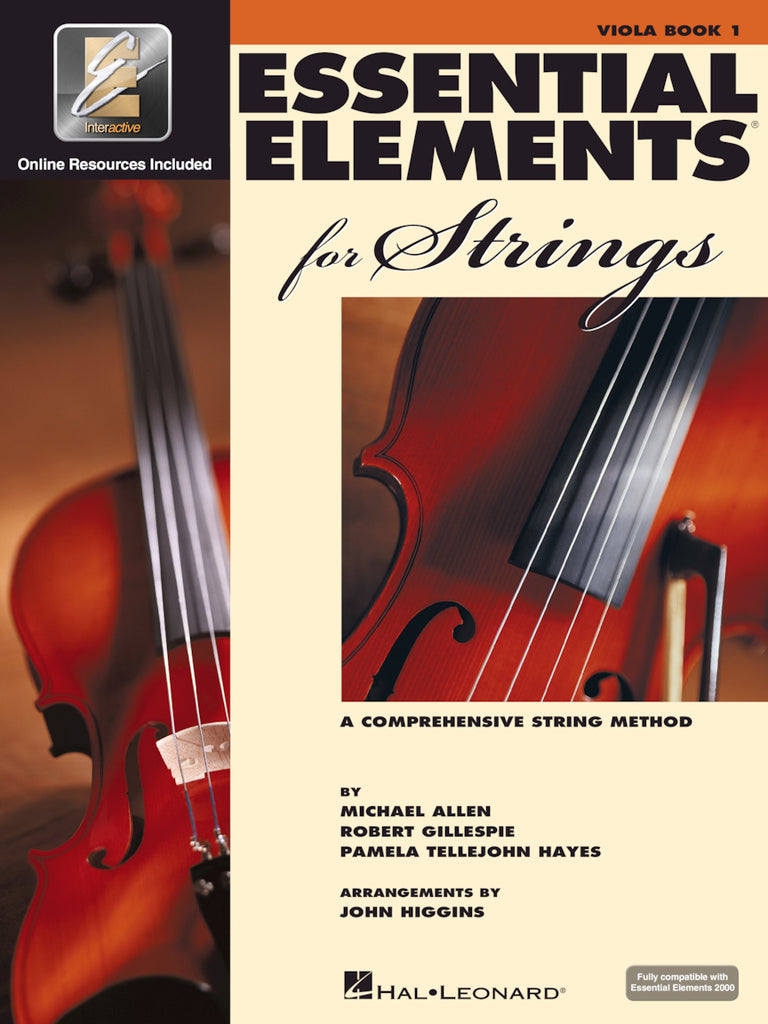 Essential Elements for Strings, Bk. 1 - Viola