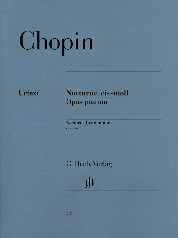 Chopin, ed. Zimmermann – Nocturne in C# Minor, Op. Post. – Piano