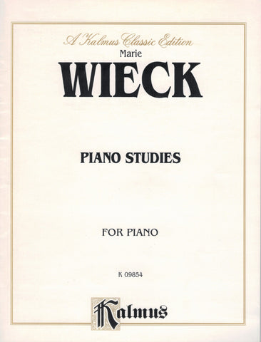 Wieck – Piano Studies – Piano