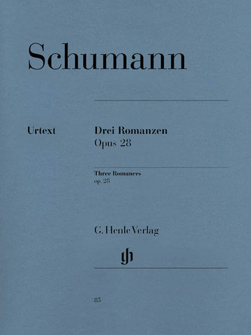 Schumann, ed. Herttrich – Three Romances, Op. 28 – Piano