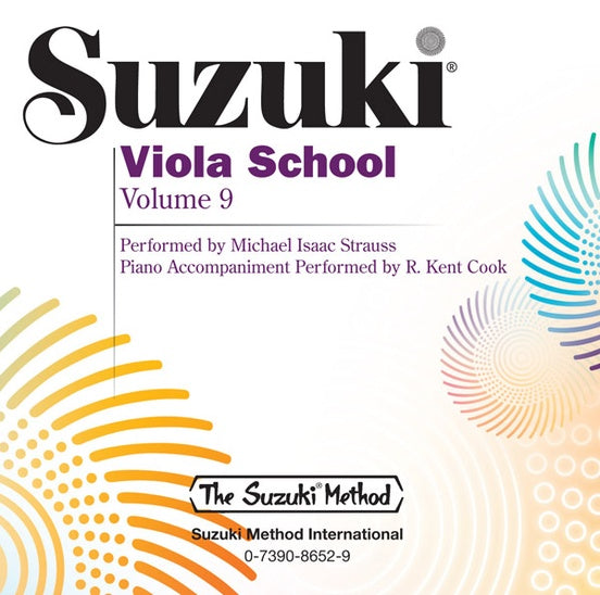 Strauss – Suzuki Viola School, Vol. 9 – CD