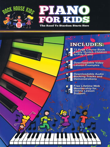 McCarthy - Rock House Kids: Piano For Kids (w/Audio Access) - Piano Method