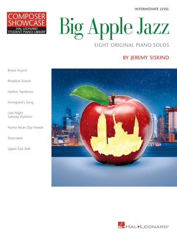 Siskind – Big Apple Jazz: Eight Original Piano Solos – Piano