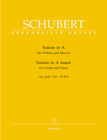 Schubert - Sonata in A Major, D.574 (Op. 162) - Violin and Piano