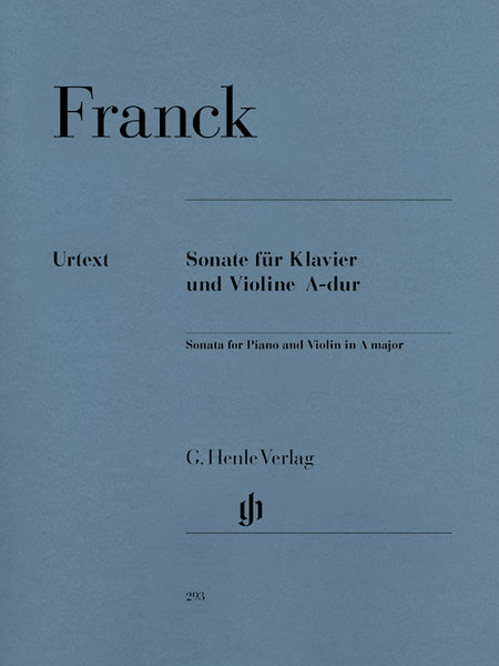 Franck, ed. Jost - Sonata in A Major- Violin and Piano