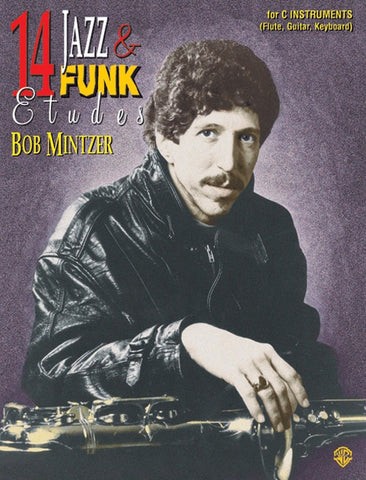 Mintzer - 14 Jazz and Funk Etudes (w/CD) - Jazz C Instrument Method