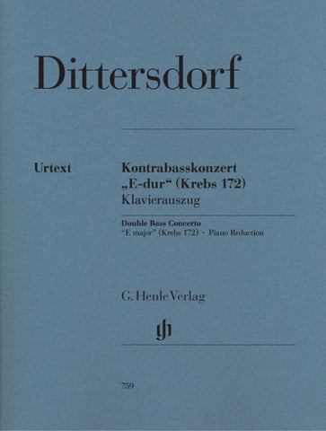 Dittersdorf - Double Bass Concerto in E minor, Kr. 172 - Contrabass and Piano