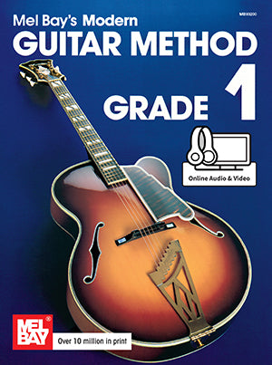 Mel Bay's Modern Guitar Method, Grade 1 (w/Audio Access) - Guitar Method