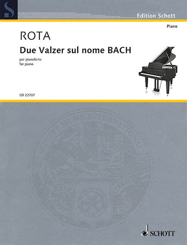 Rota – Due Valzer Sul Nome BACH – Piano