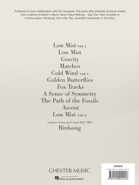 Einaudi – Seven Days Walking: Day One – Piano