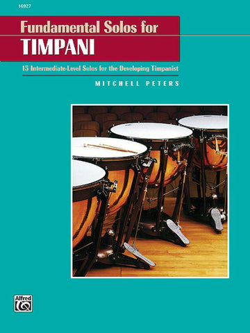 Peters – Fundamental Solos for Timpani – Timpani