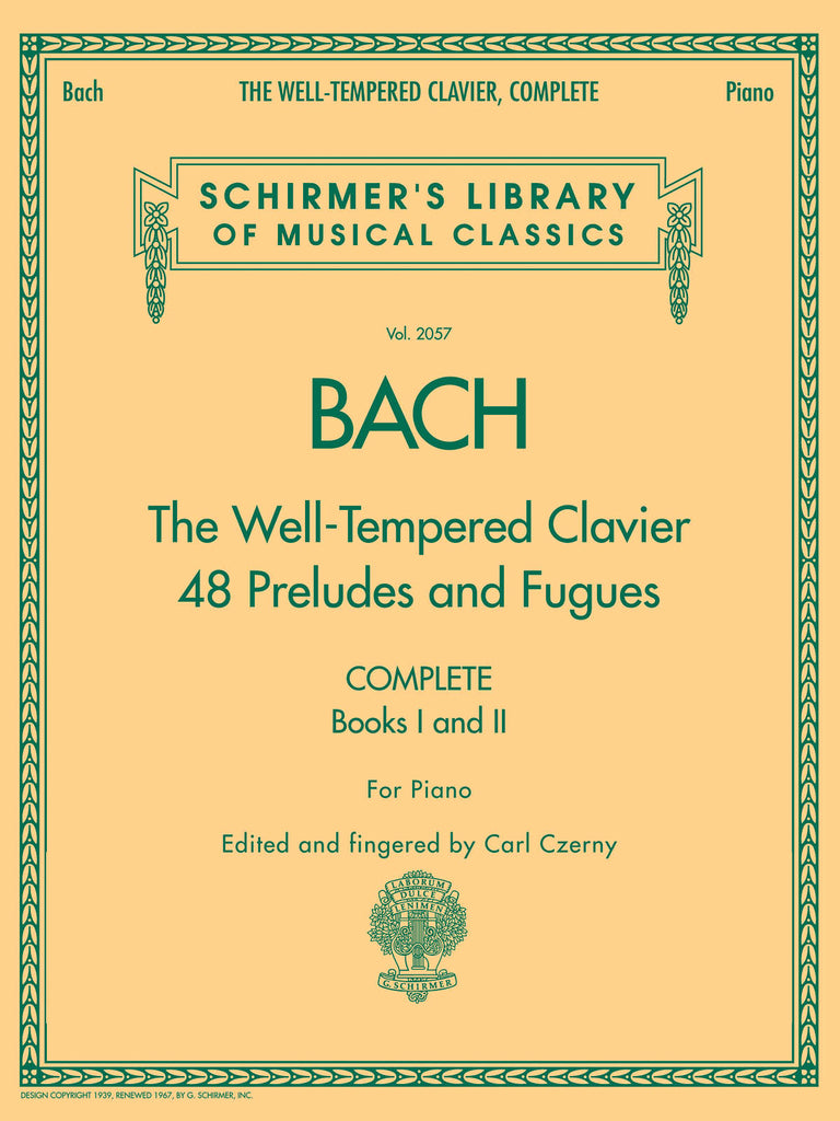 Bach – The Well-Tempered Clavier, Complete (Books I and II) – Piano
