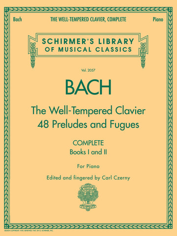 Bach – The Well-Tempered Clavier, Complete (Books I and II) – Piano