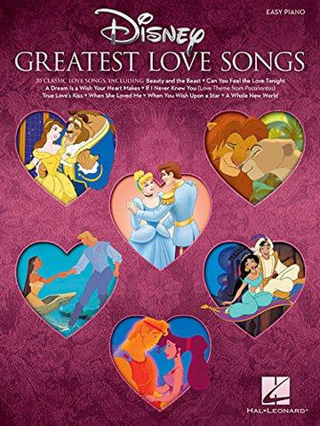 Various - Disney's Greatest Love Songs - Easy Piano