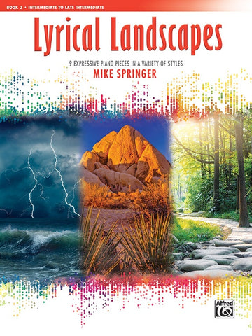 Springer - Lyrical Landscapes, Book 3 - Graded Piano
