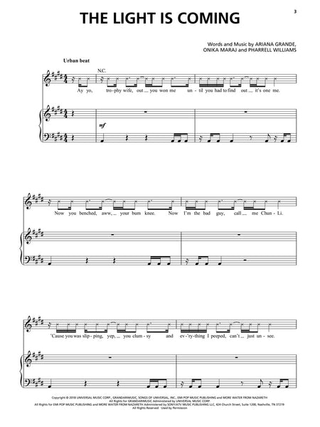 Grande – Sweetener – Piano, Vocal, Guitar