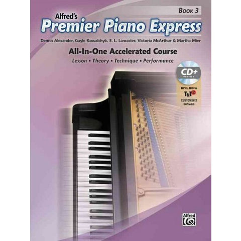 Alfred's Premier Express:  All-In-One, Book 3 (w/CD) - Piano Method