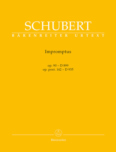 Schubert, ed. Durr – Impromptus Op. 90 (D. 899), Op. Post. 142 (D. 935) – Piano