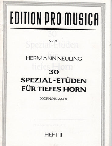 Mueller, ed. Chambers - 34 Studies, Op. 64 - Horn Method