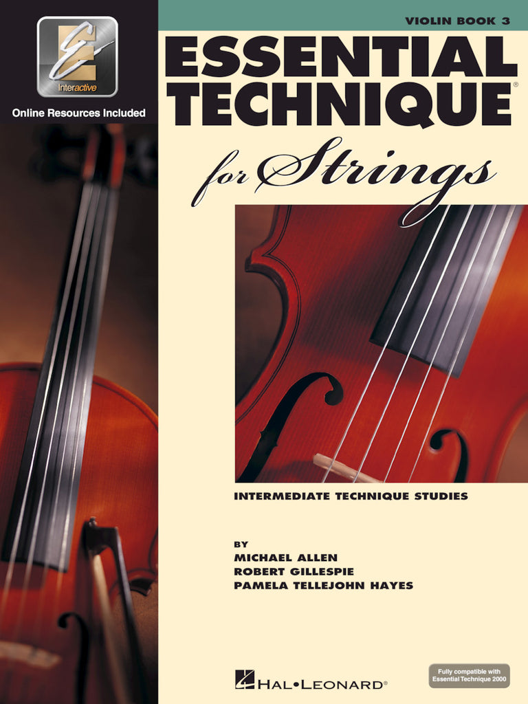 Essential Technique for Strings (Essential Elements Book 3) Violin Essential Elements