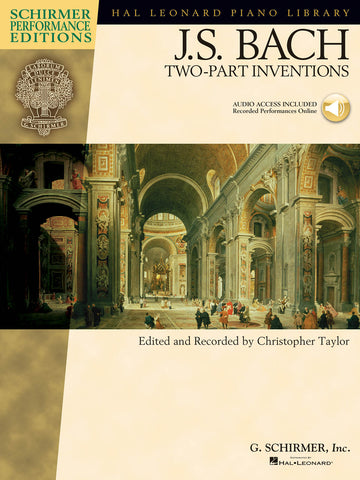 Bach – Two-Part Inventions (w/Audio Access) – Piano