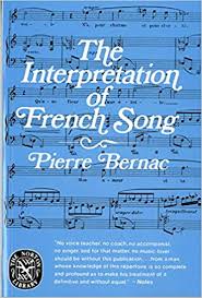 Bernac - The Interpretation of French Song - Book