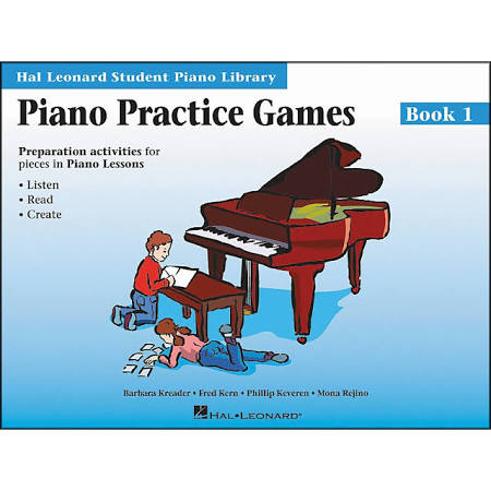 Hal Leonard: Piano Practice Games, Book 1 - Piano Method