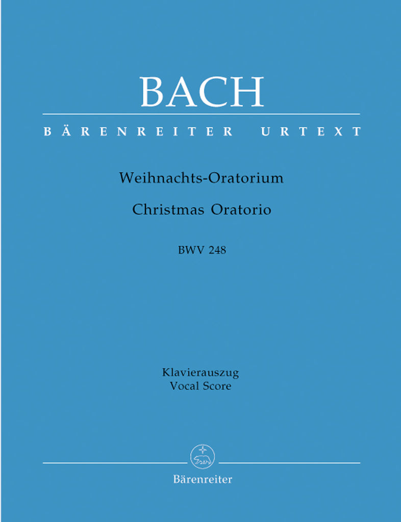 Bach - Christmas Oratorio, BWV. 248 (German and English) - Vocal Score