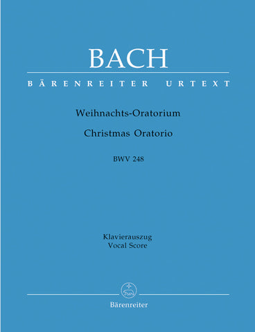Bach - Christmas Oratorio, BWV. 248 (German and English) - Vocal Score