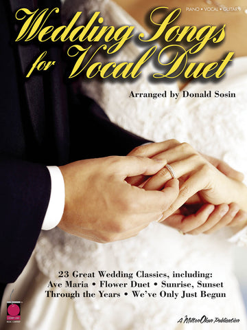 Wedding Songs for Vocal Duet - Piano, Vocal, Guitar