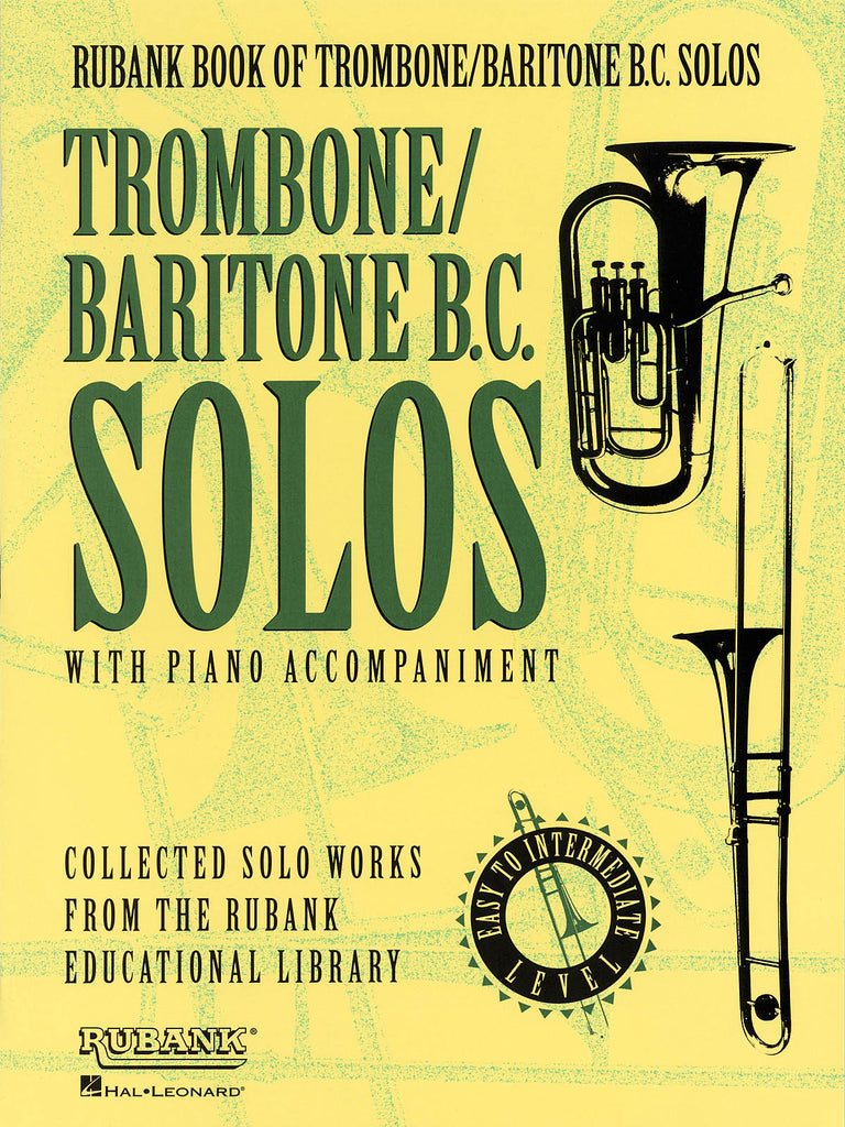Rubank - The Rubank Book of Easy Trombone Solos - Trombone