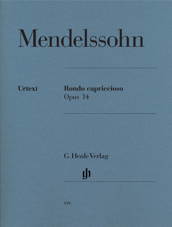 Mendelssohn - Rondo Capriccioso, Op. 14 - Piano Solo