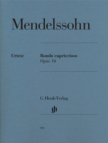 Mendelssohn - Rondo Capriccioso, Op. 14 - Piano Solo