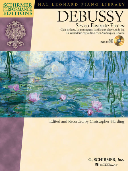 Debussy, ed. Harding – Seven Favorite Pieces (w/CD) – Piano