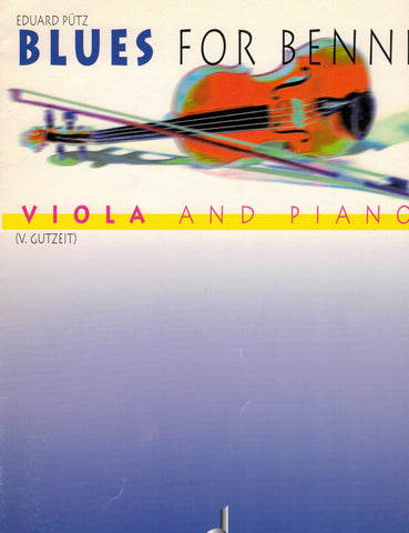 Putz - Blues for Benni - Viola and Piano