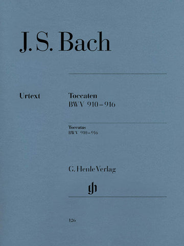 Bach – Toccatas, BWV 910-916 – Piano