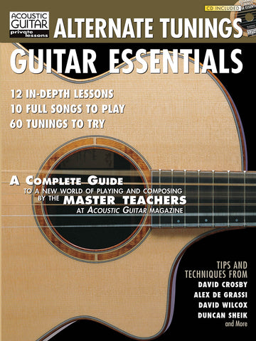 Various - Alternate Tunings Guitar Essentials (w/CD) - Guitar Method