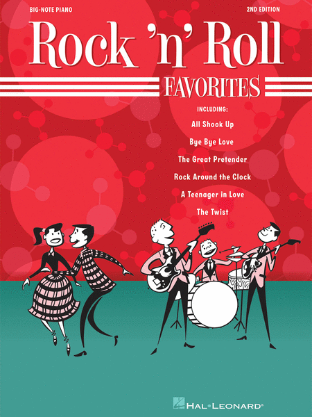 Various - Rock'N'Roll Favorites (2nd Ed.) - Easy Big-Note Piano