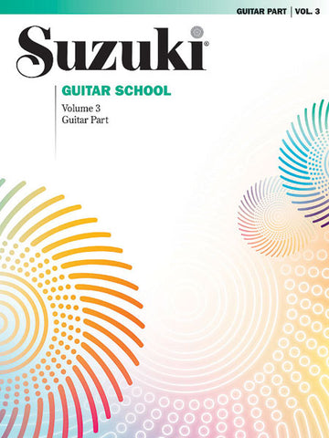 Suzuki Guitar School: Volume 3, Guitar Part - Guitar Method