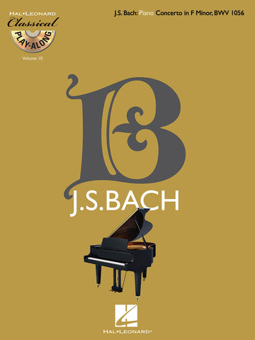 Bach – Concerto in F Minor, BWV 1056 (w/CD) – Piano