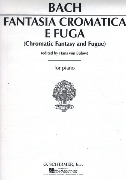 Bach – Chromatic Fantasy and Fugue – Piano