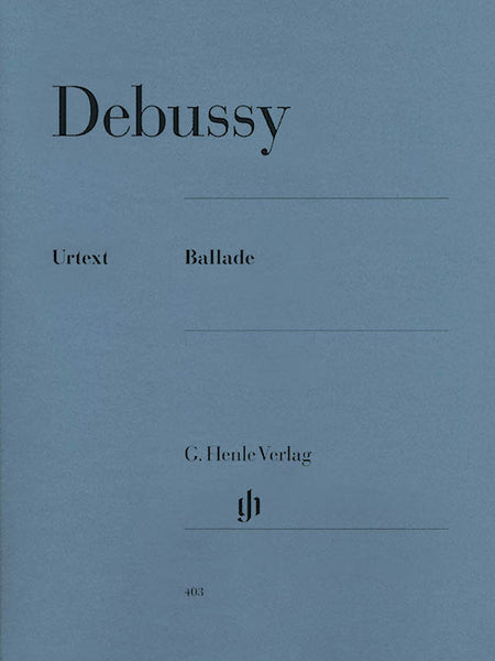 Debussy - Ballade - Piano Solo