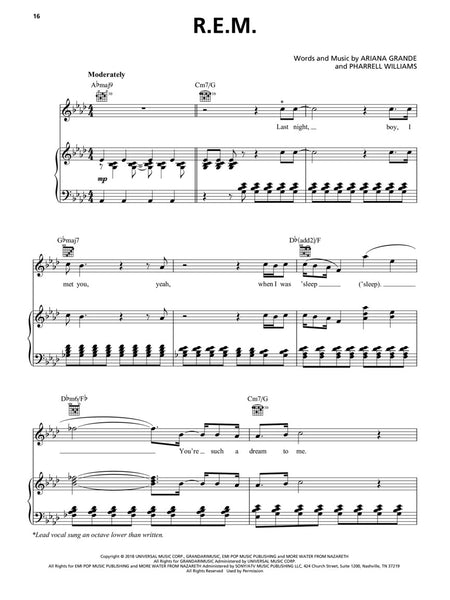 Grande – Sweetener – Piano, Vocal, Guitar