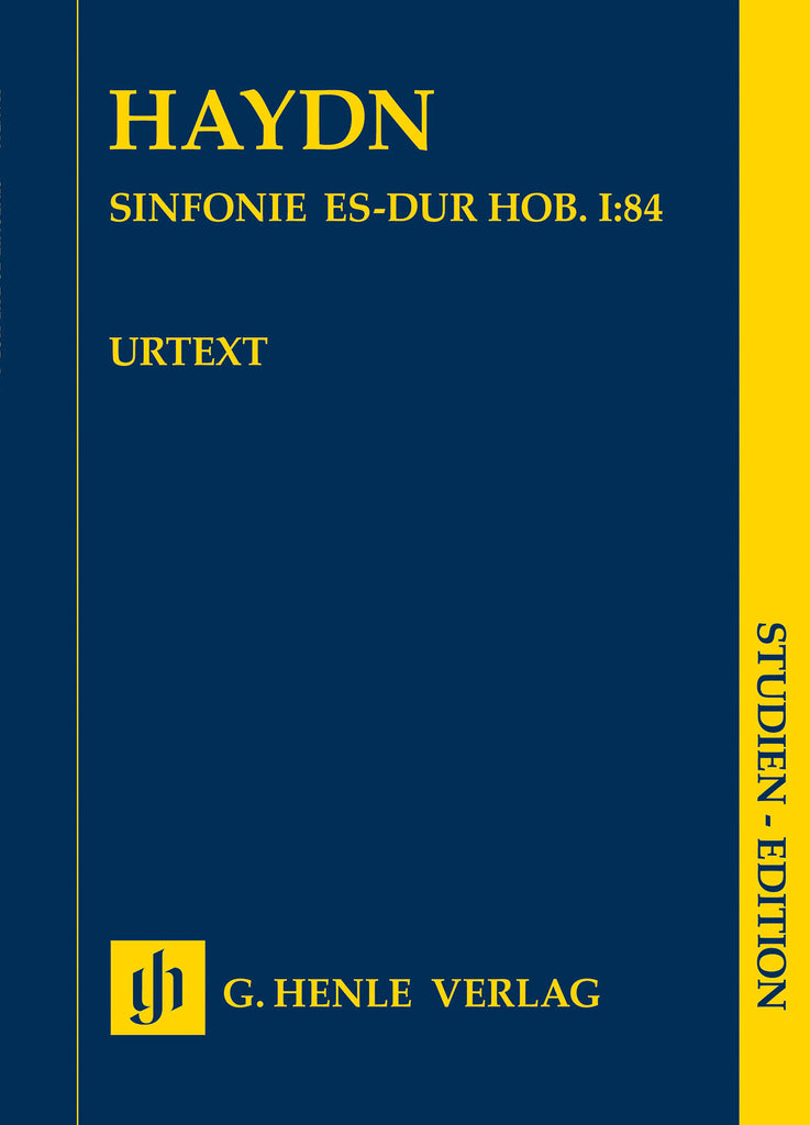 Haydn, eds. Gerlach and Lippe – Symphony in Eb Major, Hob. I:84 – Study Score