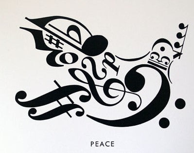 Peace Dove Christmas Card