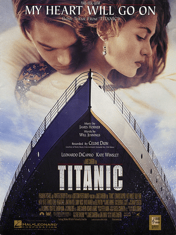 Horner and Jennings - My Heart Will Go On from "Titanic" - Piano, Vocal, Guitar